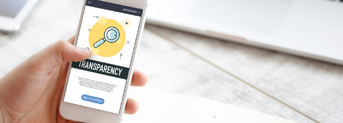 Textile Supply Chain Transparency: How Brands Verify Fabric Information Textile supply chain transparency concept: smartphone showing a transparency lookup interface